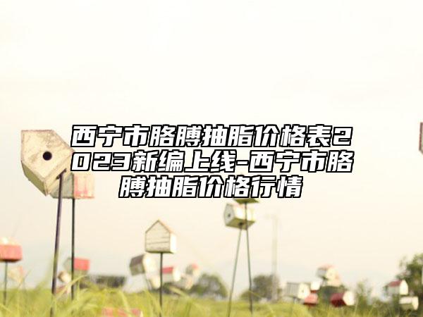 西宁市胳膊抽脂价格表2023新编上线-西宁市胳膊抽脂价格行情