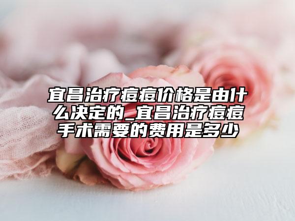 宜昌治疗痘痘价格是由什么决定的_宜昌治疗痘痘手术需要的费用是多少
