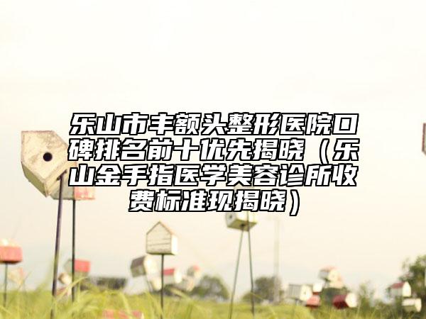 乐山市丰额头整形医院口碑排名前十优先揭晓（乐山金手指医学美容诊所收费标准现揭晓）