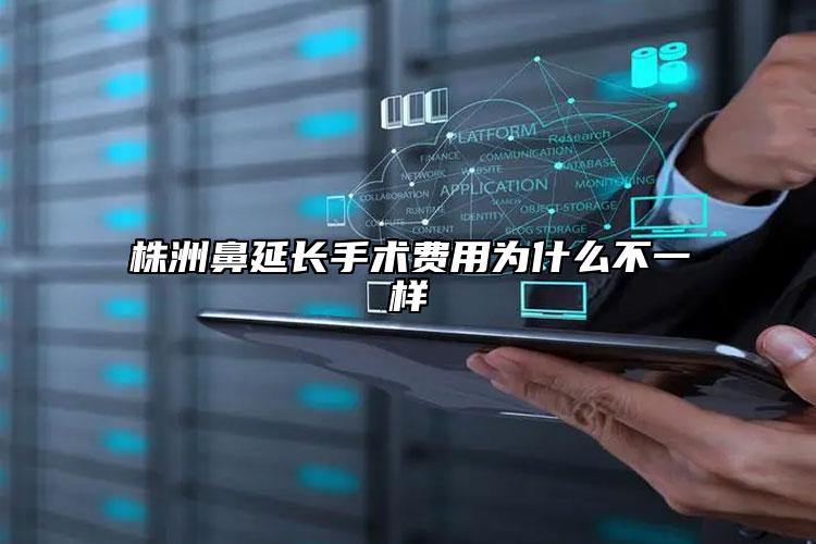 株洲鼻延长手术费用为什么不一样