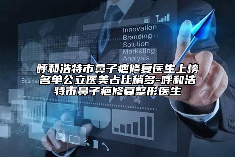 呼和浩特市鼻子疤修复医生上榜名单公立医美占比稍多-呼和浩特市鼻子疤修复整形医生