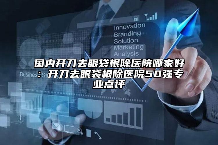 国内开刀去眼袋根除医院哪家好：开刀去眼袋根除医院50强专业点评