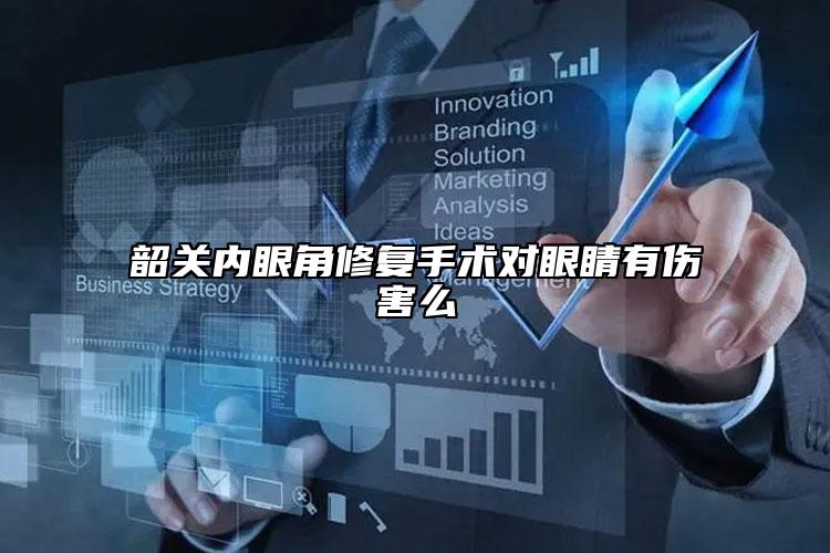 韶关内眼角修复手术对眼睛有伤害么