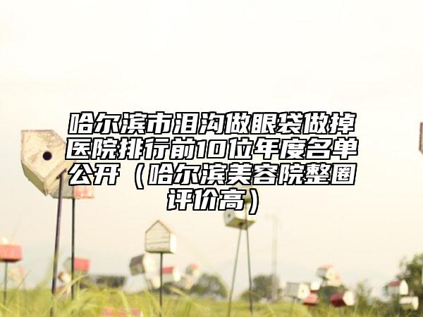 哈尔滨市泪沟做眼袋做掉医院排行前10位年度名单公开（哈尔滨美容院整圈评价高）