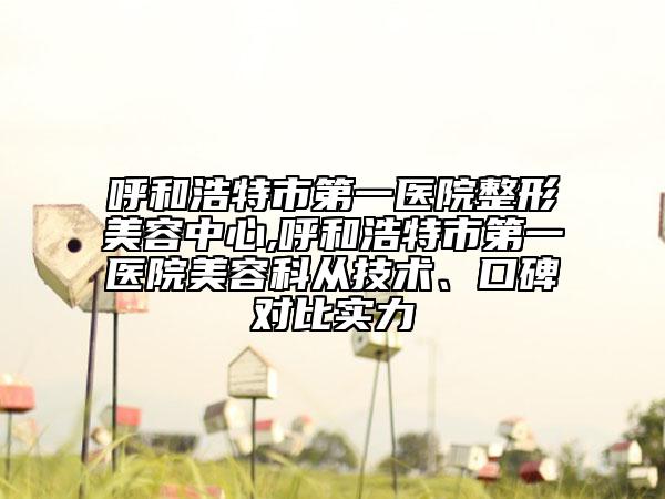 呼和浩特市第一医院整形美容中心,呼和浩特市第一医院美容科从技术、口碑对比实力