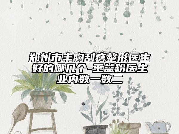 郑州市丰胸刮痧整形医生好的哪几个-王益粉医生业内数一数二