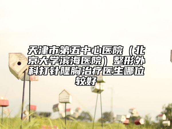 天津市第五中心医院（北京大学滨海医院）整形外科打针隆胸治疗医生哪位较好
