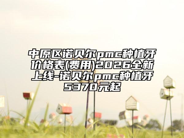 中原区诺贝尔pmc种植牙价格表(费用)2026全新上线-诺贝尔pmc种植牙5370元起