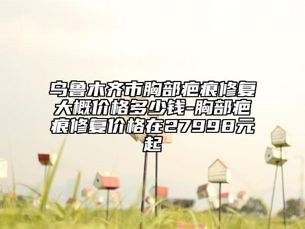 乌鲁木齐市胸部疤痕修复大概价格多少钱-胸部疤痕修复价格在27998元起