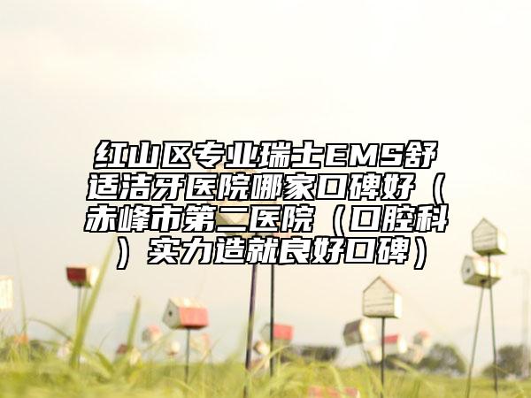 红山区专业瑞士EMS舒适洁牙医院哪家口碑好（赤峰市第二医院（口腔科）实力造就良好口碑）