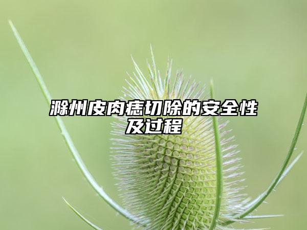 滁州皮肉痣切除的安全性及过程