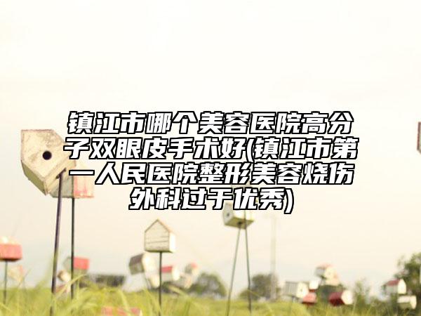 镇江市哪个美容医院高分子双眼皮手术好(镇江市第一人民医院整形美容烧伤外科过于优秀)