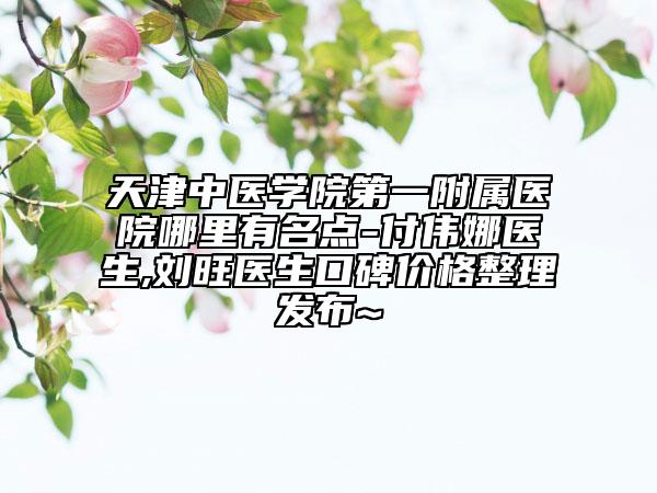 天津中医学院第一附属医院哪里有名点-付伟娜医生,刘旺医生口碑价格整理发布~