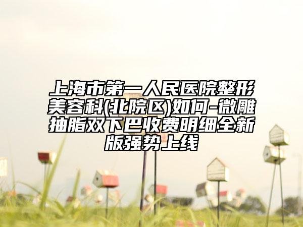 上海市第一人民医院整形美容科(北院区)如何-微雕抽脂双下巴收费明细全新版强势上线