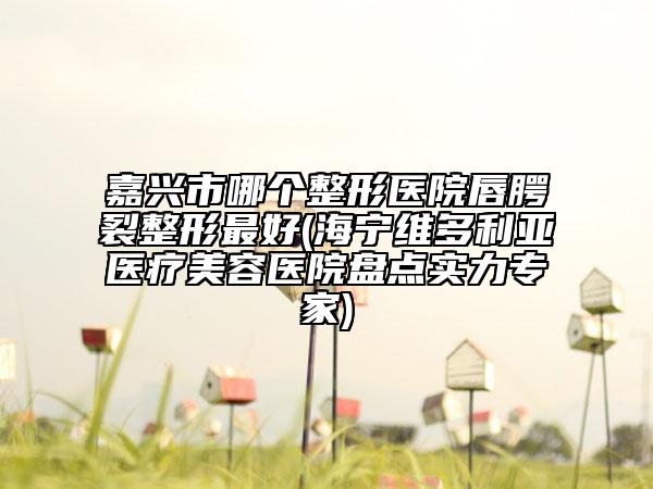 嘉兴市哪个整形医院唇腭裂整形最好(海宁维多利亚医疗美容医院盘点实力专家)