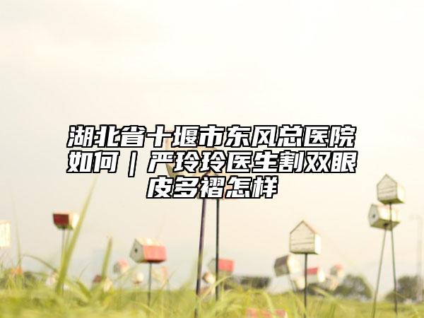 湖北省十堰市东风总医院如何｜严玲玲医生割双眼皮多褶怎样